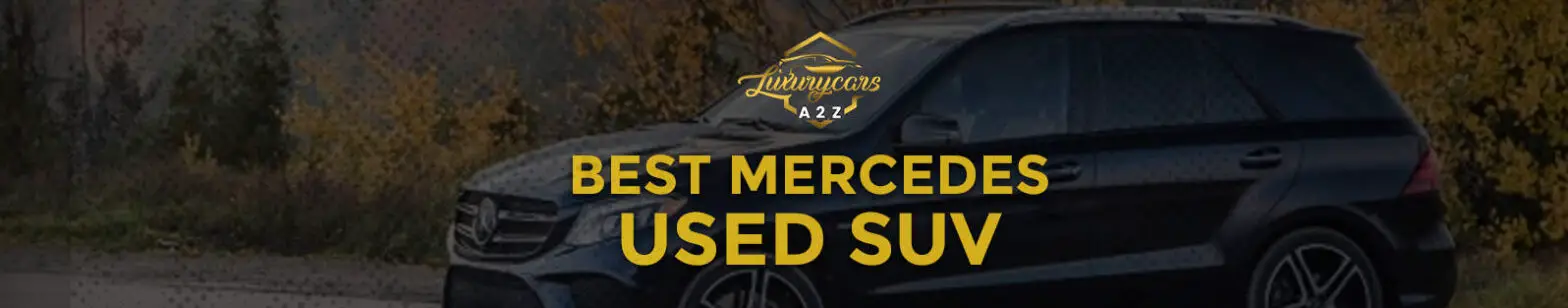 Bedste Mercedes brugte SUV