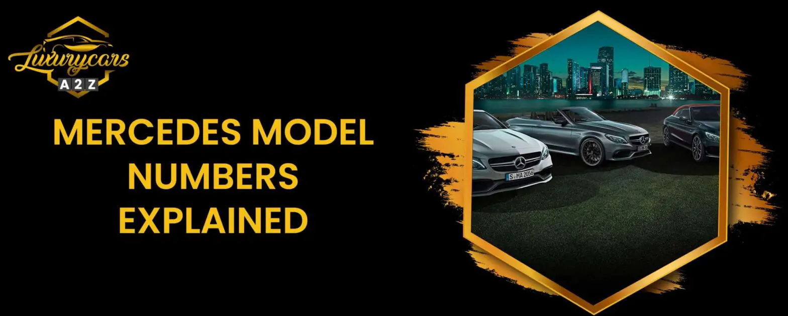 Mercedes modelnumre forklaret