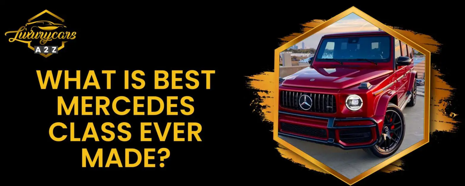 Hvad er den bedste Mercedes S-klasse, der nogensinde er lavet?