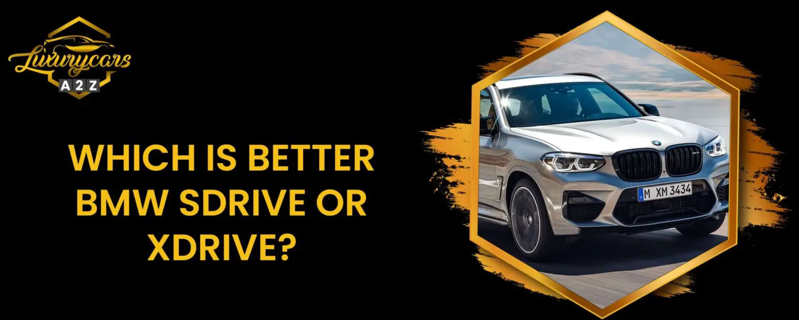 Hvad er bedst, BMW sDrive eller xDrive?