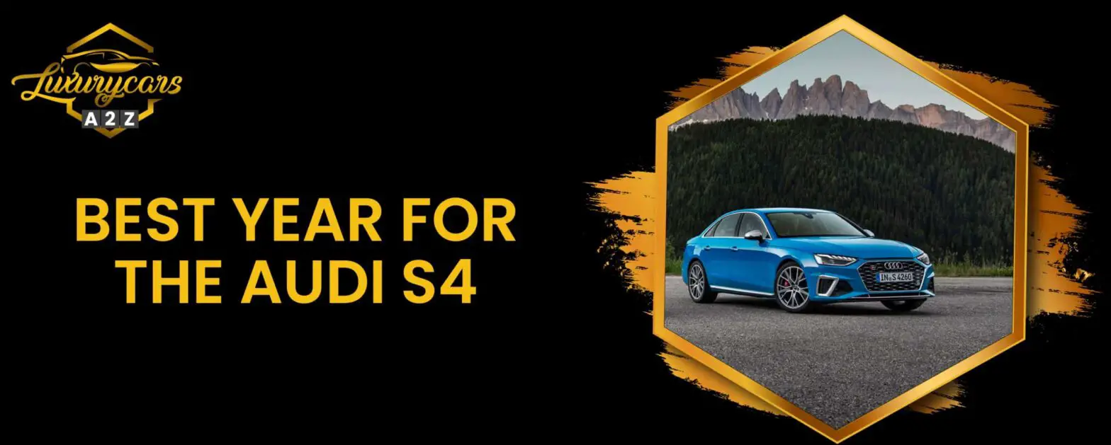 Bedste år for Audi S4