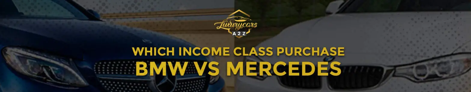 Hvilken indkomstklasse køber BMW vs. Mercedes?