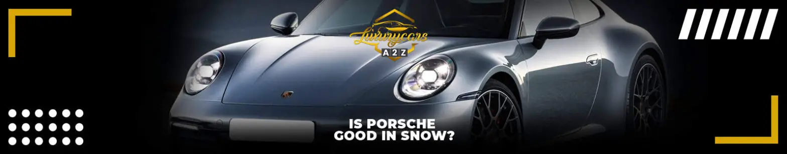 Er Porsche god i sne?