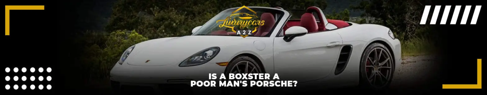 Er en Boxster en fattigmands-Porsche?