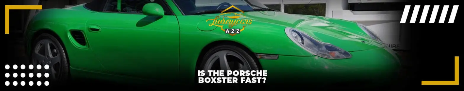 Er Porsche Boxster hurtig?