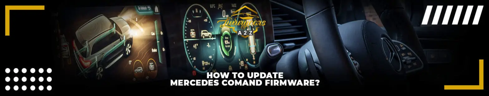 Sådan opdaterer du Mercedes Comand firmware