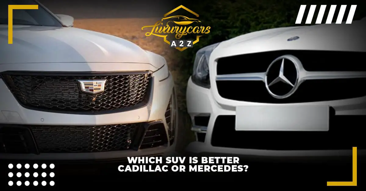 Hvilken SUV er bedst - Cadillac eller Mercedes?