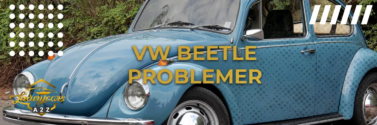 Volkswagen Beetle - Problemer & Fejl