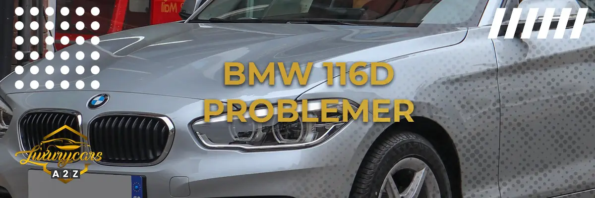 BMW 116d - Almindelige problemer & fejl