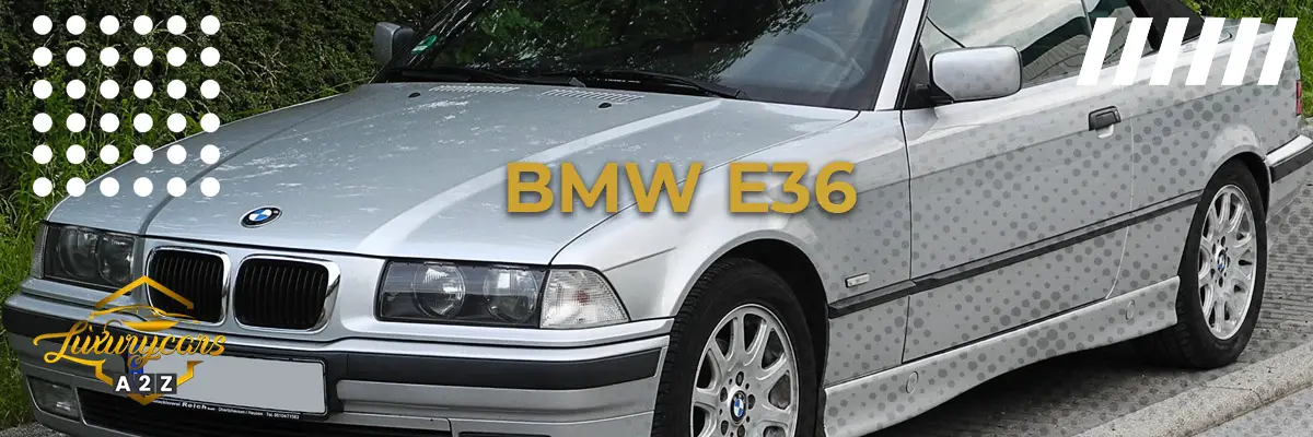 Er BMW E36 en god bil?