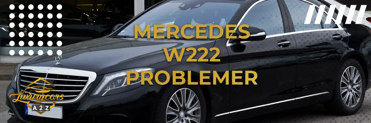 Mercedes W222 - Almindelige problemer & fejl
