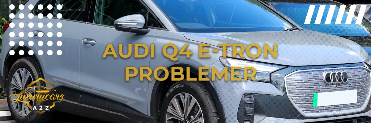 Audi Q4 e-tron - Almindelige problemer & fejl