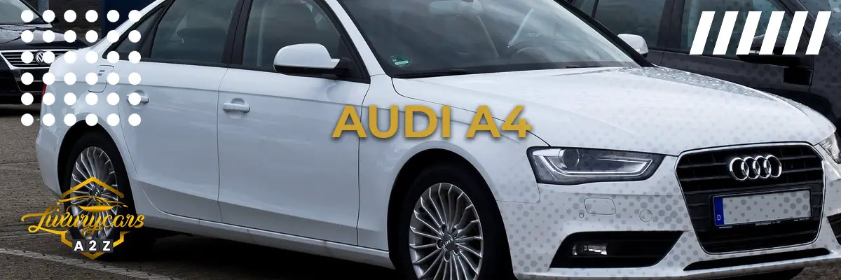 Bedste år for Audi A4
