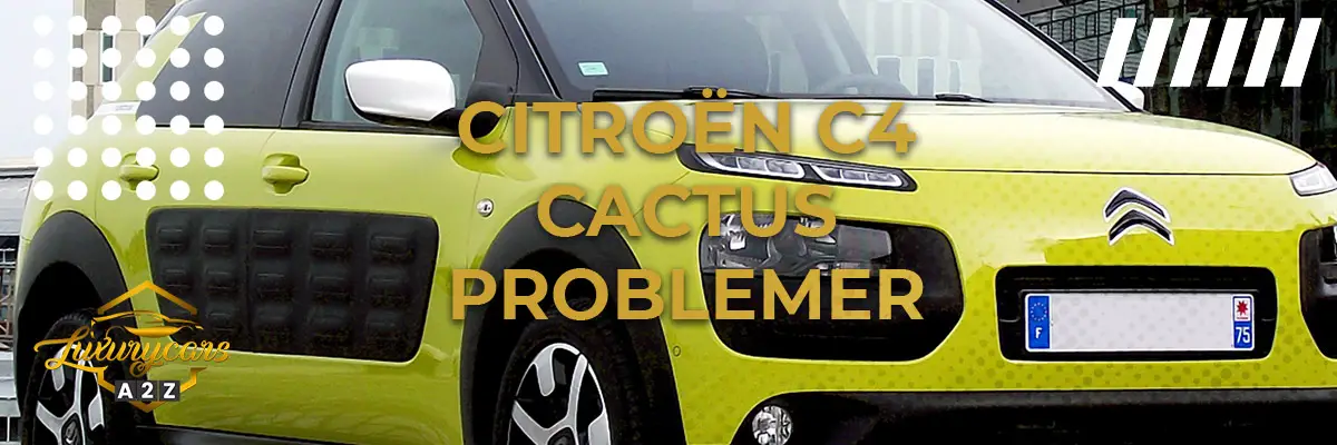 Citroën C4 Cactus - Almindelige problemer & fejl